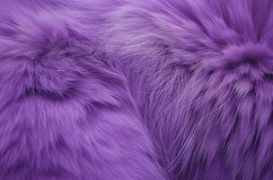 AI generated Detailed purple fur texture photo