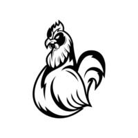 diseño de vector de logotipo de pollo