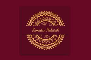 Ramadan Banner Design Social Media post vector