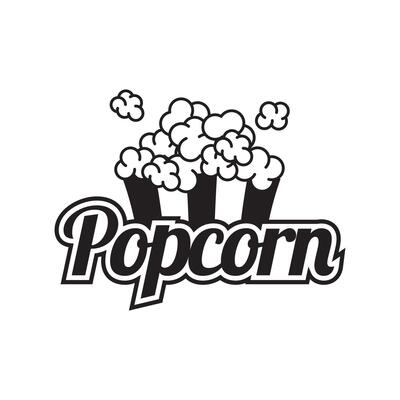 Popcorn Logo Vector Art Icons and Graphics for Free Download