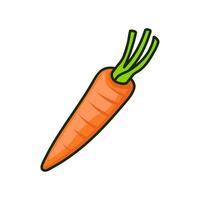 carrot vegetable icon Illustration Creative Design. vector