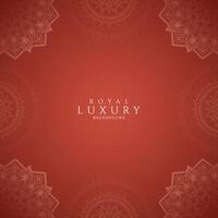 Elegant ethnic floral frame decorative stylish background vector