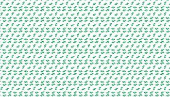 hand draw floral flower seamless pattern of green leaves Spring horizontal style Vector Design on a white background, Curtain, carpet, wallpaper, clothing, wrapping
