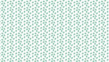 hand draw floral flower seamless pattern of green leaves Spring horizontal style Vector Design on a white background, Curtain, carpet, wallpaper, clothing, wrapping