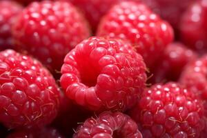 AI generated Vibrant Raspberry background. Generate Ai photo