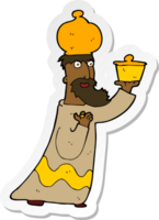 sticker of a one of the three wise men png