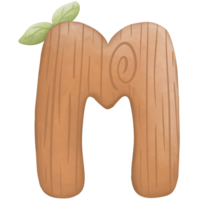 alfabeti albero acquerello così carino png