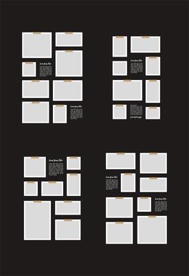 Pictures or photos frame collage abstract photo frames and digital photo wall template