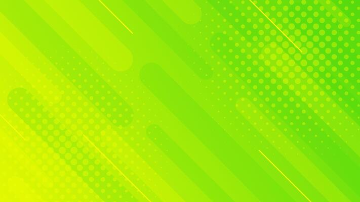 Bright green-yellow abstract gradient background with halftone effect. Modern wallpapers. Suitable for templates, sale banners, events, ads, web and pages