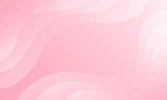 Abstract colorful pink curve background, pink beauty dynamic wallpaper with wave shapes. Template banner background for beauty products, sales, ads, pages, events, web, and others vector