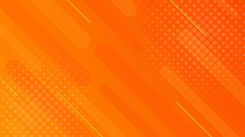 Abstract orange gradient background with halftone effect. Modern wallpapers. Suitable for templates, sale banners, events, ads, web and pages vector