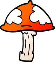 caricatura, garabato, venenoso, toadstool png