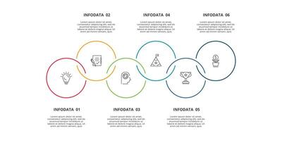 creativo concepto para infografía con 5 5 pasos, opciones, partes o procesos. negocio datos visualización. vector