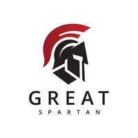 Sparta Mask, Spartan Helmet for Greek Roman Warrior Knight Solider logo design inspiration vector