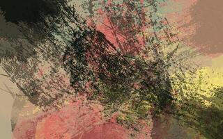 Abstract grunge texture splash paint background vector