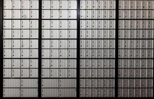carmichael, California, 2014 - pared de unido estados enviar oficina cajas foto