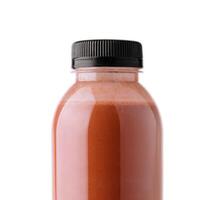 chocolate smoothies milkshake in bottle photo