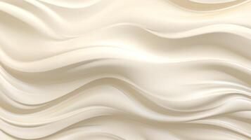 AI generated Texture of a melting ice cream, creamy and whipped cream for background and design. 3d rendering. photo
