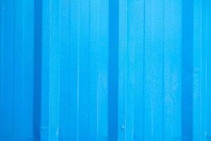 Surface of blue zinc wall background. photo