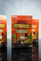 Bangkok, Thailand - February 29, 2024 A box of Snoopy the Best Friends series figures photo