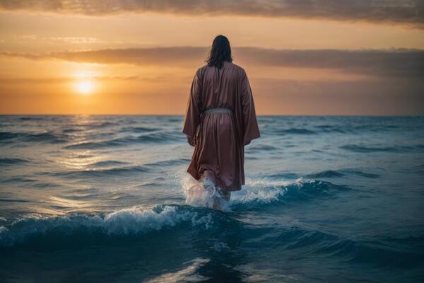 Jesus Walking On Water Stock Photos, Images and Backgrounds for Free
