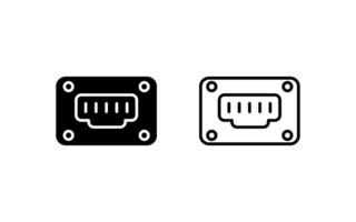 ethernet vector icono