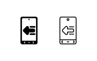 Swip Left Vector Icon