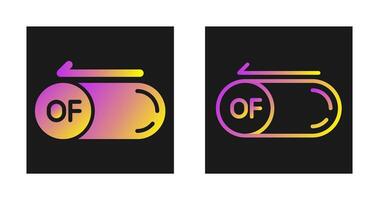 Of Button Vector Icon