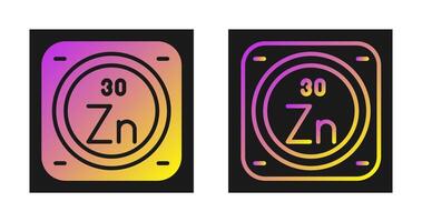 Zinc Vector Icon