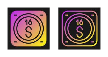 Chemical Element Vector Icon