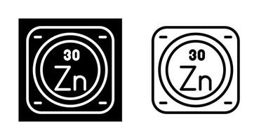 Zinc Vector Icon