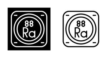 Radium Vector Icon