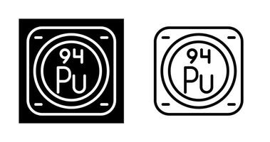 Plutonium Vector Icon