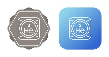 Helium Vector Icon