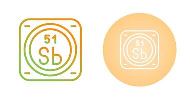 Antimony Vector Icon