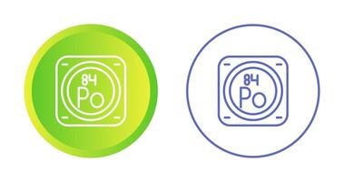 Chemical Element Vector Icon