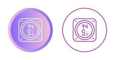 Silicon Vector Icon