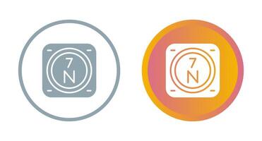 Nitrogen Vector Icon