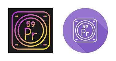Chemical Element Vector Icon