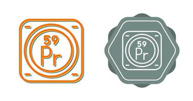 Chemical Element Vector Icon