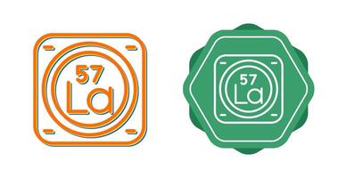 Chemical Element Vector Icon