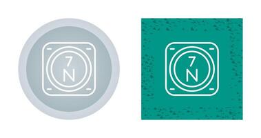 Nitrogen Vector Icon