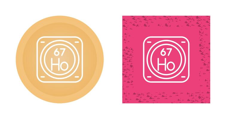 Chemical Element Vector Icon