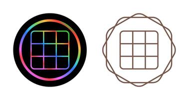 de rubik cubo vector icono