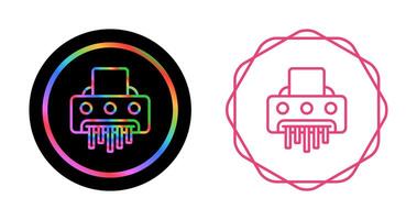 Document Cut Vector Icon