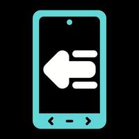 Unique Two Icons Set vector