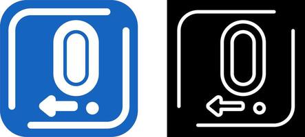 Unique Two Icons Set vector