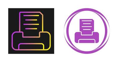 Unique Two Icons Set vector