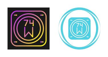 Unique Two Icons Set vector