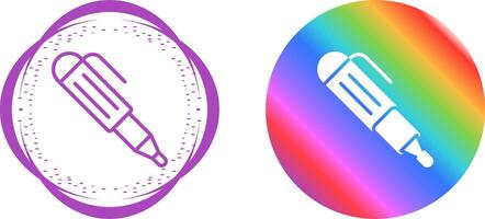 Unique Two Icons Set vector
